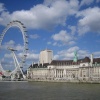 BA London Eye and the County Hall