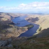 Haweswater from Harter Fell N E Lakes