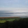 Cloud shadows on the ocean, near Abbotsbury, Dorset, England