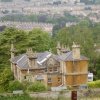 View of Bath from a nearby hill.