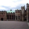 Berkeley Castle courtyard