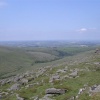 Looking down the Okement, Dartmoor National Park, Devon