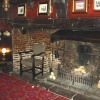 The bar of the Black Swan, Peasholme Green, York.