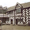 Inner courtyard of Little Moreton Hall, Cheshire