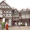 Inner courtyard of Little Moreton Hall, Cheshire