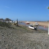 Boat moorings at Summerleaze, Bude, Cornwall