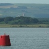Corfe Castle from Poole Harbour
