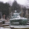 Marylebone Cemetery in the winter...used with permission from Paul Telling