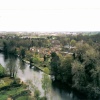A view from Warwick castle, Warwickshire.