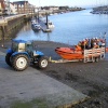 The launch of the Blue Peter lifeboat, Littlehampton.