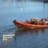 The launch of the Blue Peter lifeboat, Littlehampton.