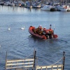 The launch of the Blue Peter lifeboat, Littlehampton.
