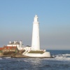 Photograph of St Mary's Lighthouse, Whitley Bay, Tyne & Wear