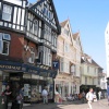Walking street in Canterbury, Kent