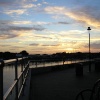 From the Harbour Lights Bistro in Littlehampton scenes like these are seen most nights.
