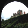 Biddulph Grange Garden - View of the Dahlia Walk