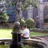 Fountain in Treasury gardens, York