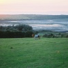 Sunset over Lundy Island, Appledore, North Devon (Sept 05)