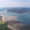The beautifuly Taw and Torridge Estuary in North Devon showing Appledore and Instow opposite