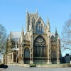 Lincoln Cathedral viewed from Pottergate. - 