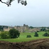 Alnwick Castle from overflow car park