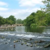 River view in Bakewell, Derbyshire