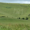 The Long Man of Wilmington near Eastbourne