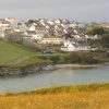 Summer evening near Newquay, Cornwall