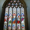 14th-century Great West Window, Parish Church of St Edward, Stow on the Wold