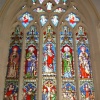 19th-century Great East Window, Parish Church of St Edward, Stow on the Wold