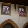 Pre-Raphaelite windows, clerestory, Parish Church of St Edward, Stow on the Wold
