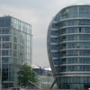 Modern houses along the riverside, Chelsea