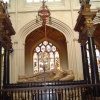 Bath Abbey Interior, Tomb of James Montagu, Bishop of Bath Abbey from 1608 until 1616