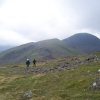 Brandreth looking at Green Gable & Great Gable in Borrowdale, Cumbria