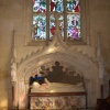 Katherine Parr's tombe at Sudeley Castle chapel, Winchcombe