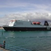 The P&O Ferry PRIDE OF CHERBOURG From the Gun Warf Quay, Portsmouth. - August 2003