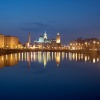 Albert Dock At Night. Liverpool