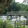 A bridge in Henley, Berkshire, over rushing waters