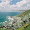 Looking towards Whitsands Bay from Rame Head, Cornwall