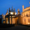 Brighton Royal Pavillion at night.