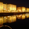 Albert Dock, at night. During my visit to Liverpool in September, 2005. (I miss that city a lot!)