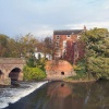 Taken from Burton Bridge. Burton upon Trent, Staffordshire