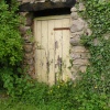 Crakehall Watermill old door, North Yorkshire