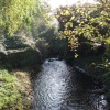 The Picturesque River Len flows through Otham, Kent.
