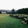 Benches on Southborough Common, near Tunbridge Wells, Kent