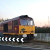 Picture of Train @ Preston Docks IN Lancashire in Nov 05.