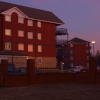 Picture of Preston Docks Promenade IN Preston @ Lancashire in Nov 05 at dusk.