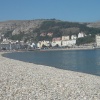 Llandudno beach and the great orme early in September 2005