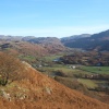 View across Eskdale, Lake District, Cumbria