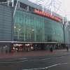 Manchester United Football Club Stadium located in Old Trafford.